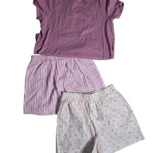 Madewell PJ Tee & Happily Grey Boxer Shorts